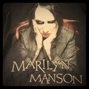 Marilyn Manson Black Tee